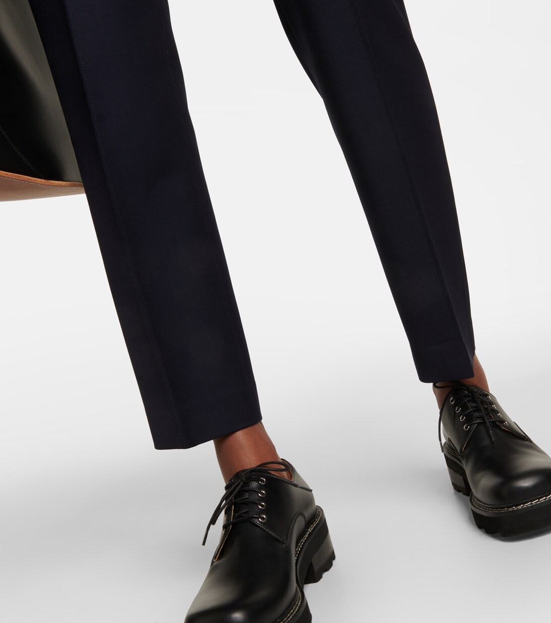 High-rise wool pants | Gabriela Hearst