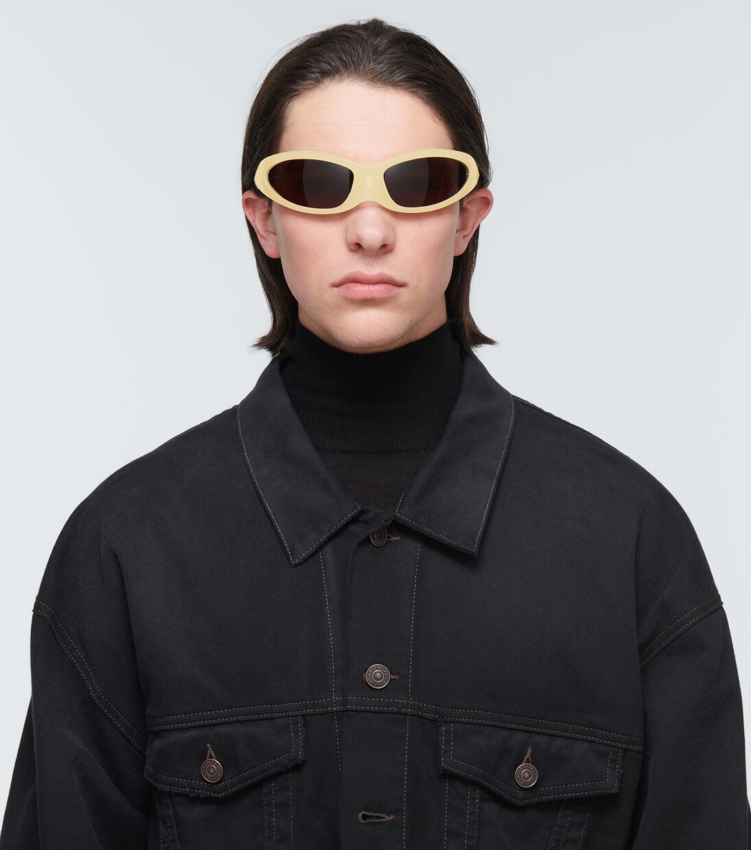 Ovale Sonnenbrille | Balenciaga