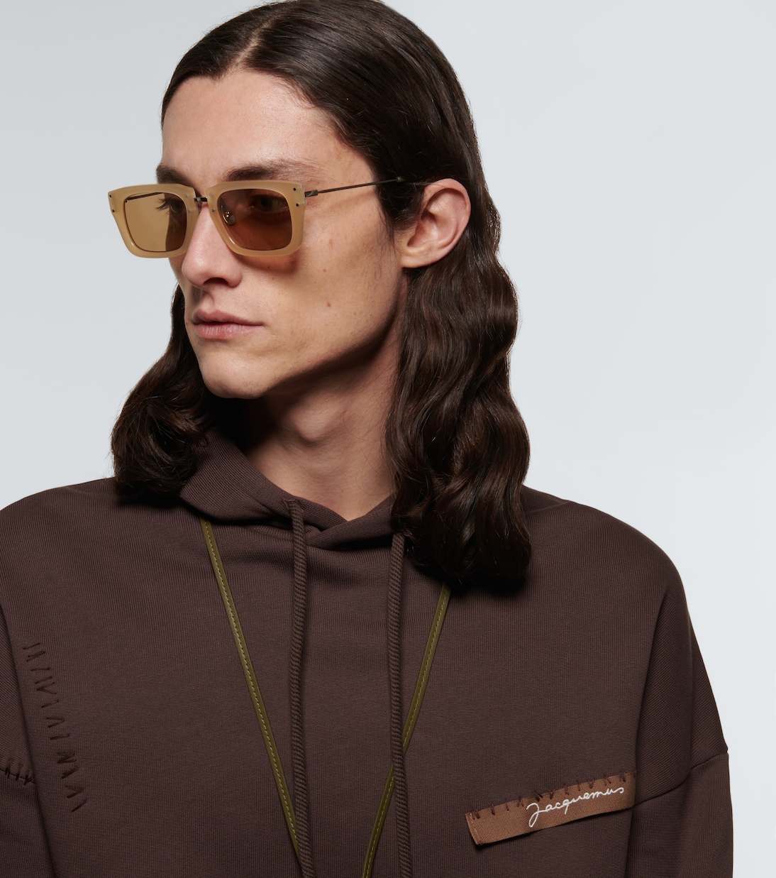 Les Lunettes Soli square sunglasses | Jacquemus