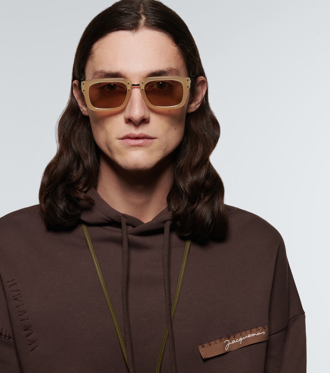 Les Lunettes Soli square sunglasses | Jacquemus