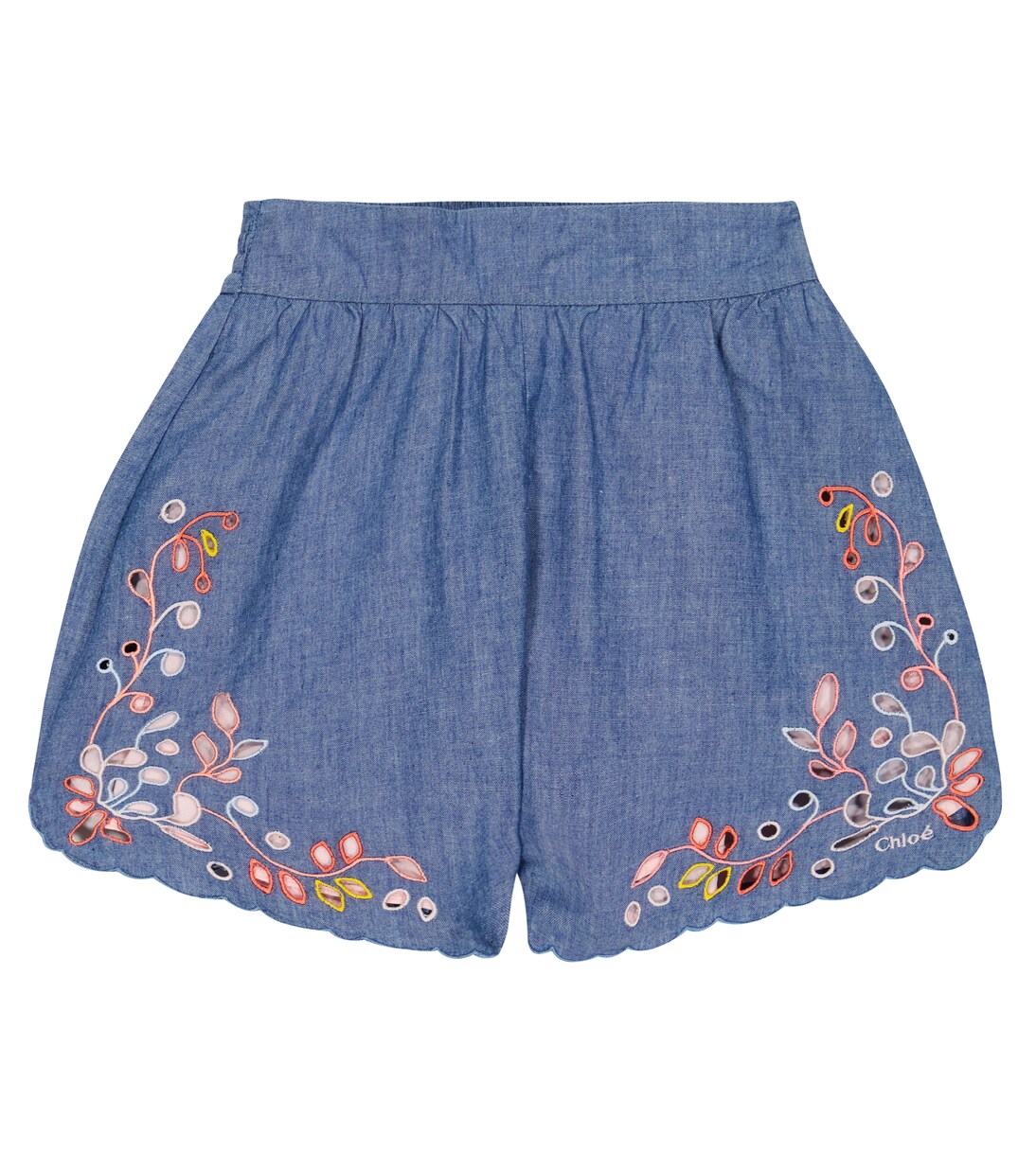 Broderie anglaise shorts | Chloé Kids