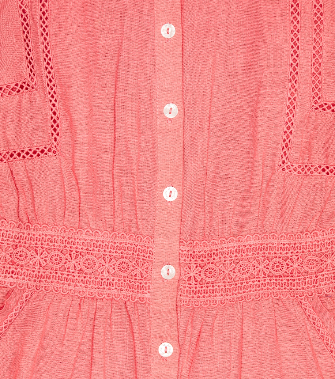 Embroidered linen jumpsuit | Tartine et Chocolat