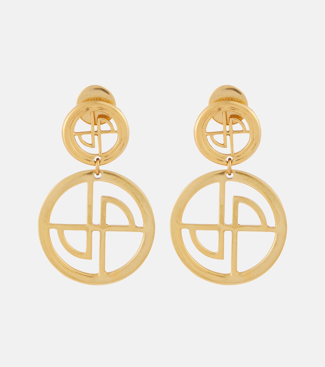 Pendientes largos con logo | Patou