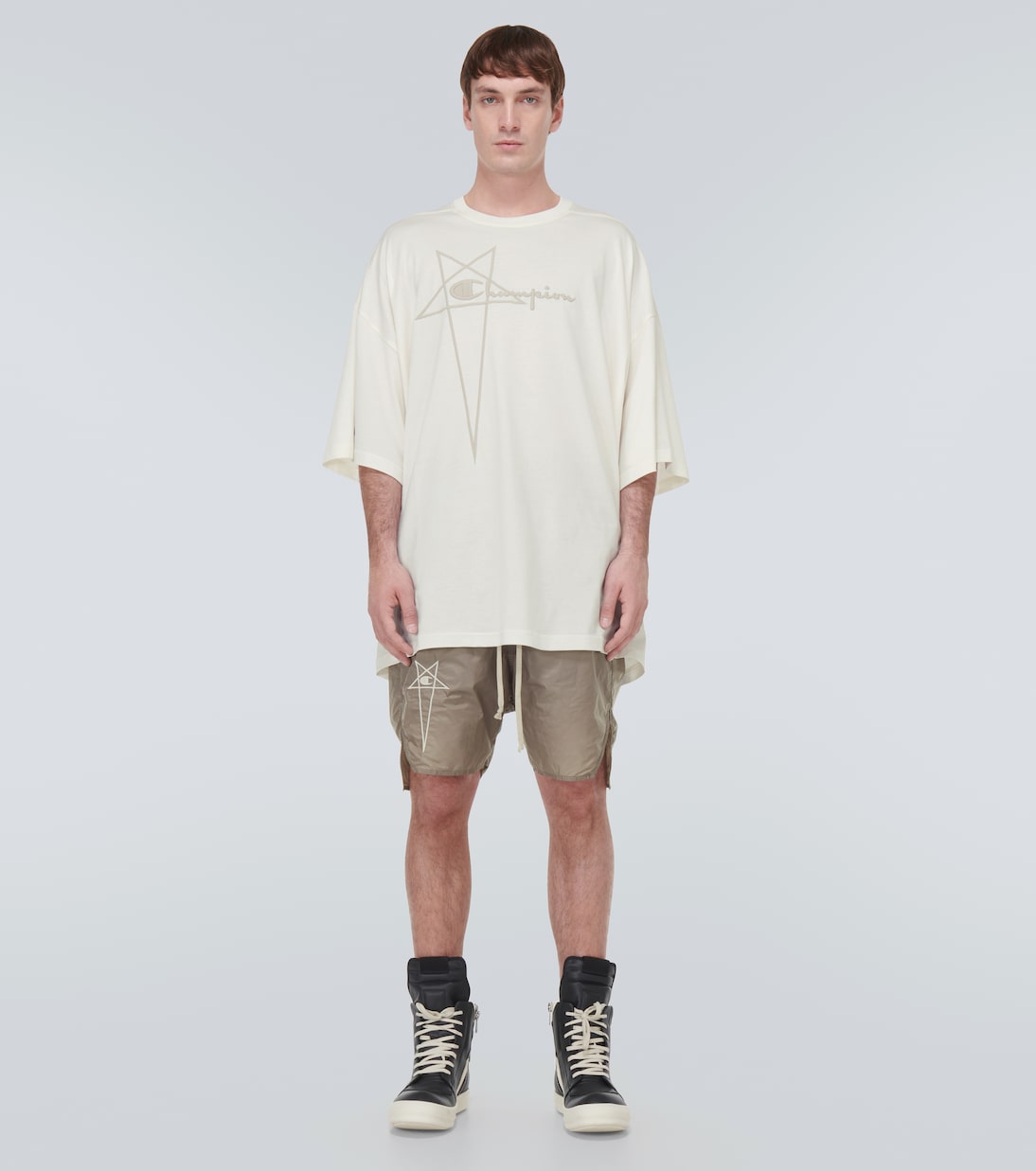 X Champion® T-Shirt aus Baumwolle | Rick Owens