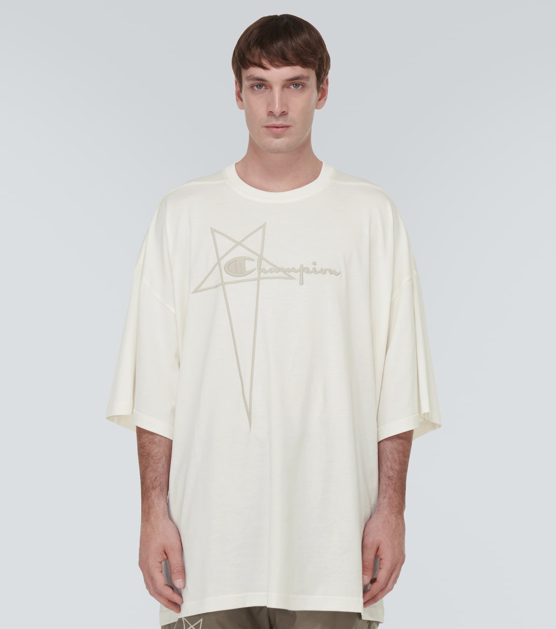 X Champion® T-Shirt aus Baumwolle | Rick Owens