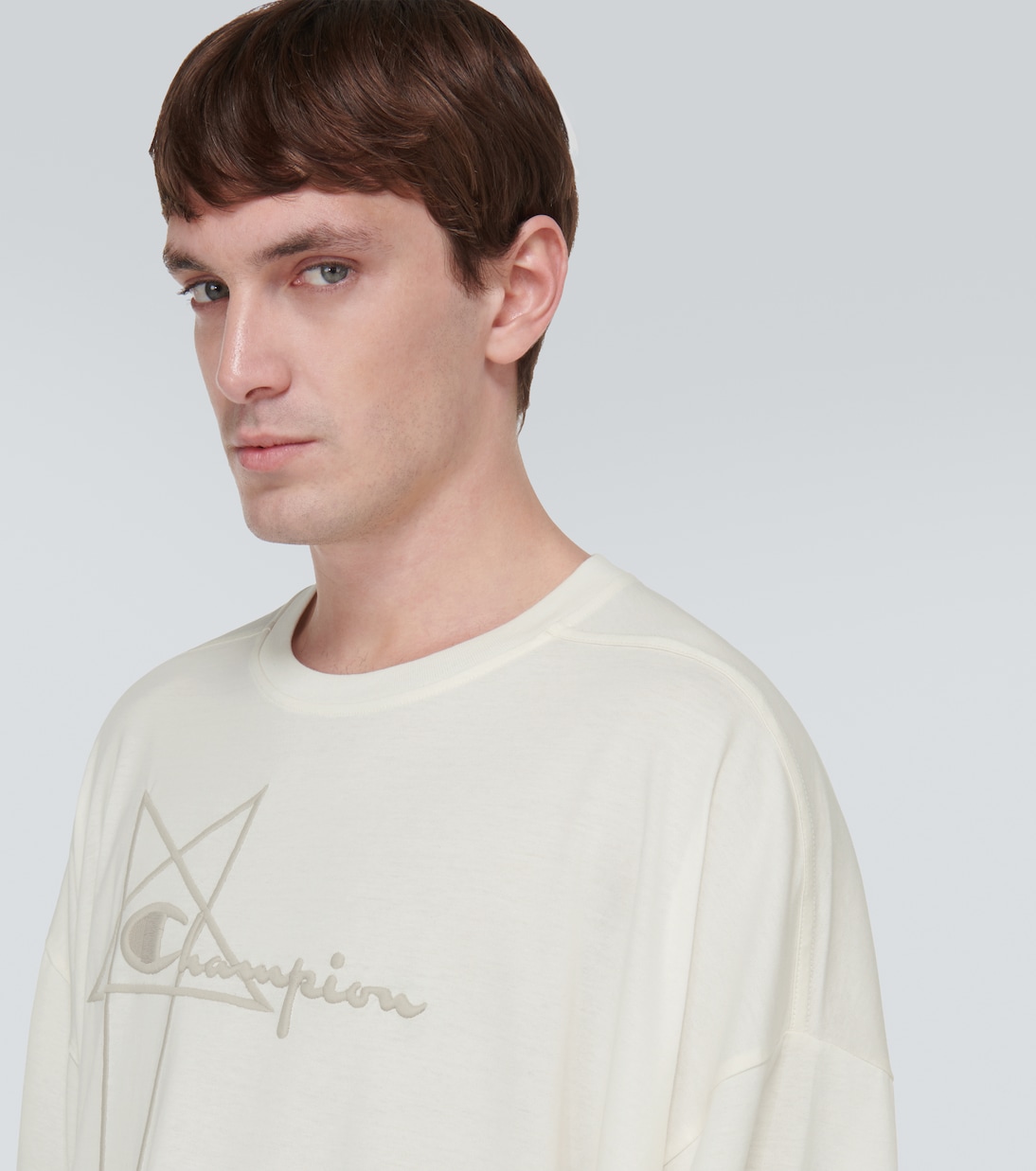 X Champion® T-Shirt aus Baumwolle | Rick Owens
