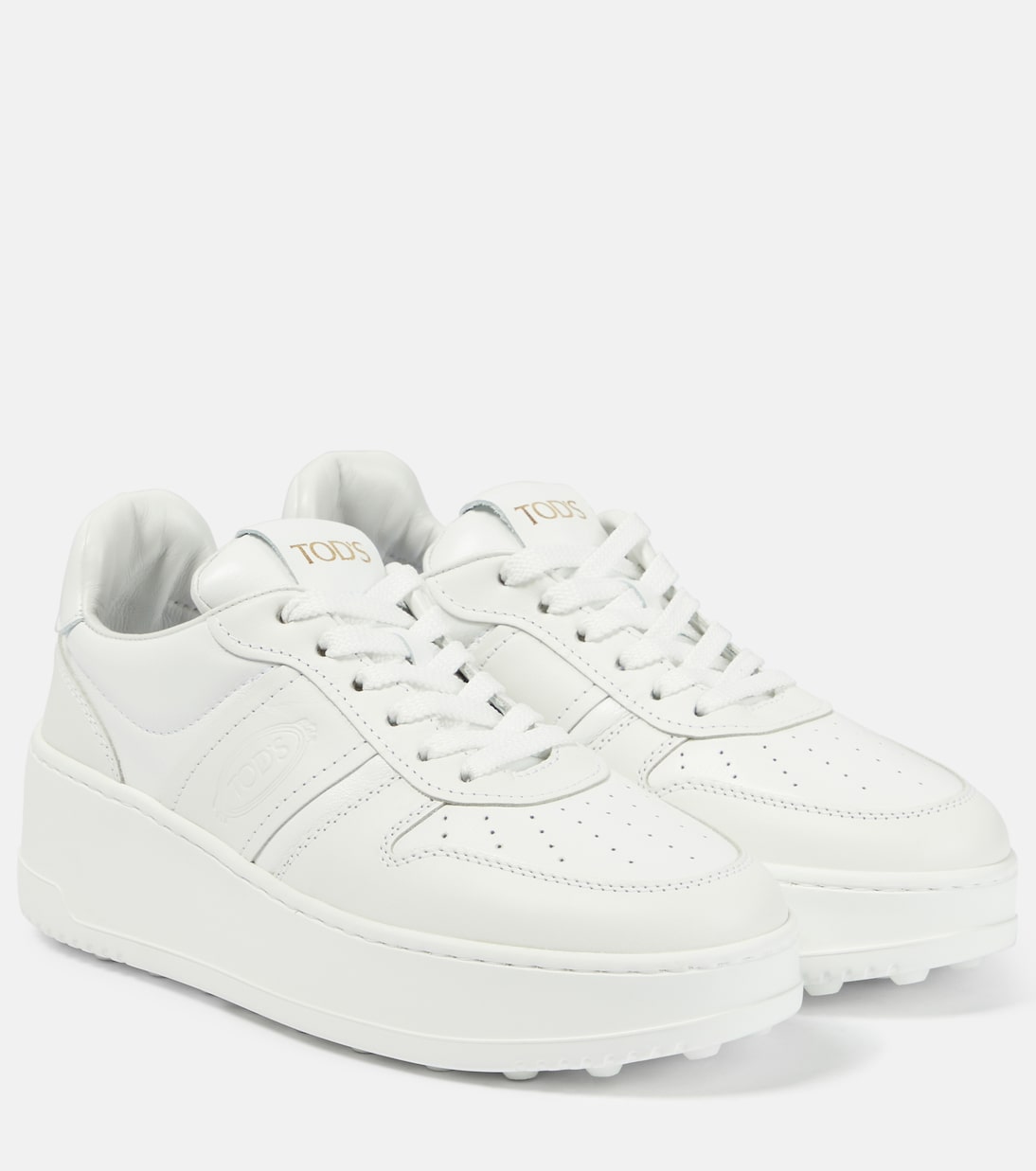 Plateau-Sneakers aus Leder | Tod's