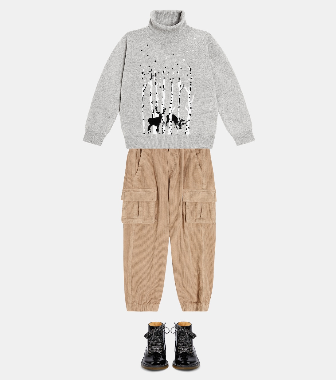 Virgin Wool turtleneck sweater | Il Gufo