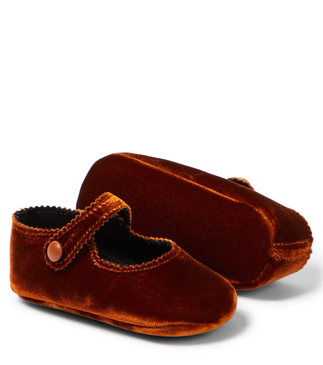 Baby velvet ballet flats | PèPè