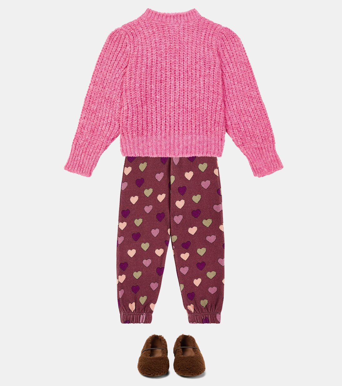 Shearling ballet flats | PèPè