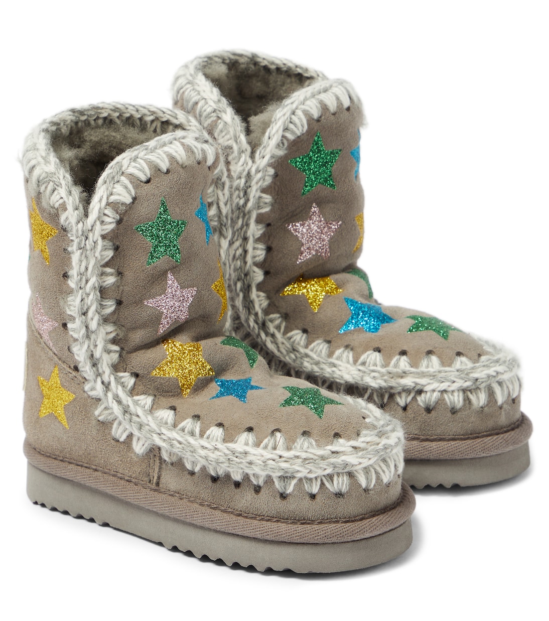 Printed suede boots | Mou Kids