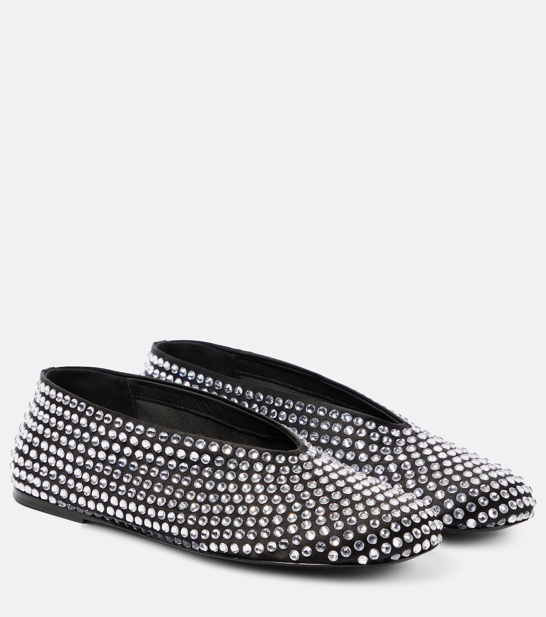 Marcy embellished ballet flats | Khaite