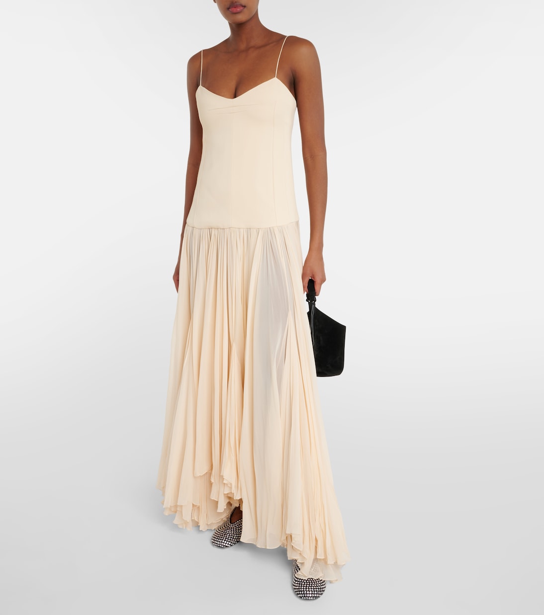 Marcy embellished ballet flats | Khaite