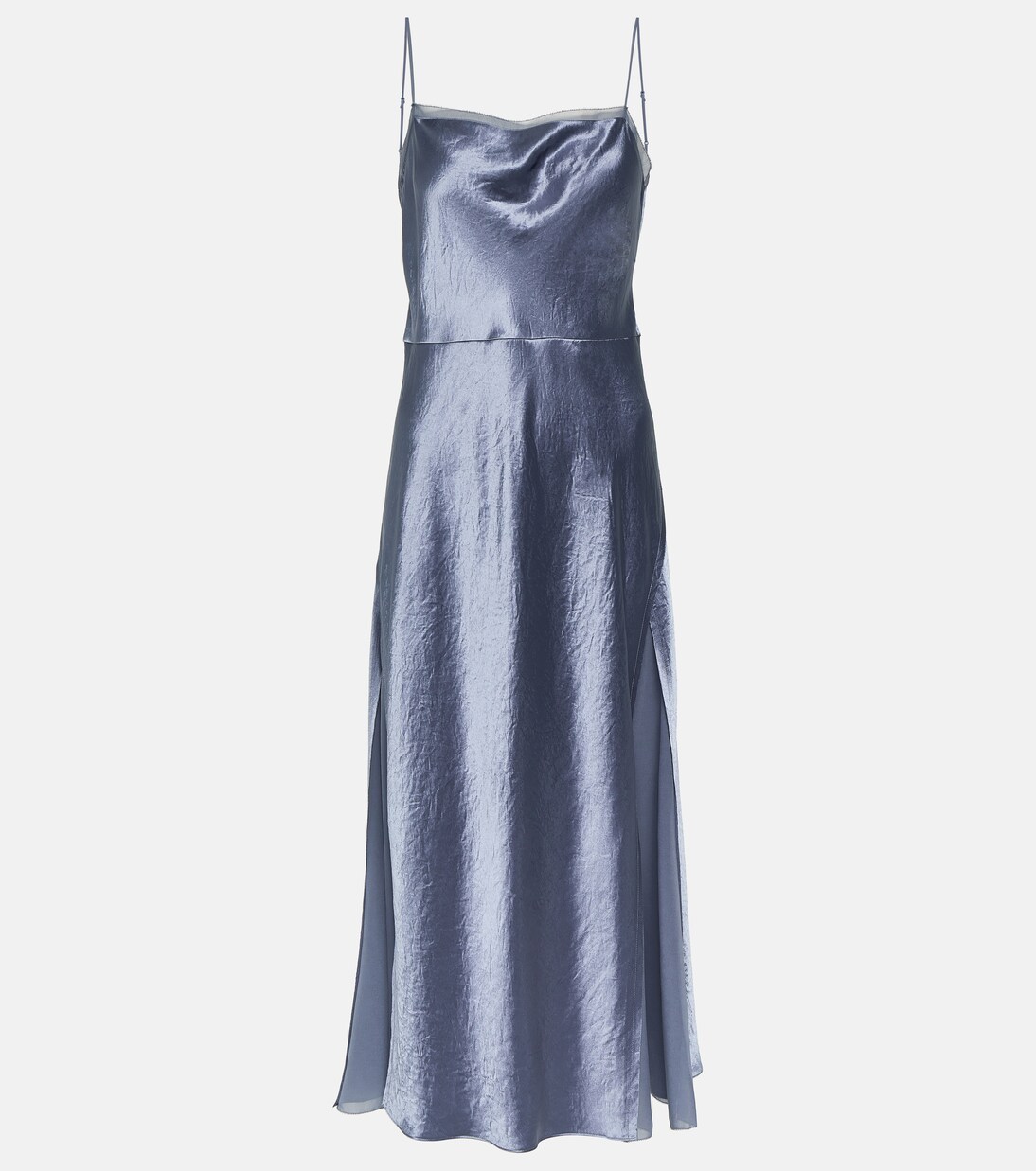 Robe en satin et organza | Vince
