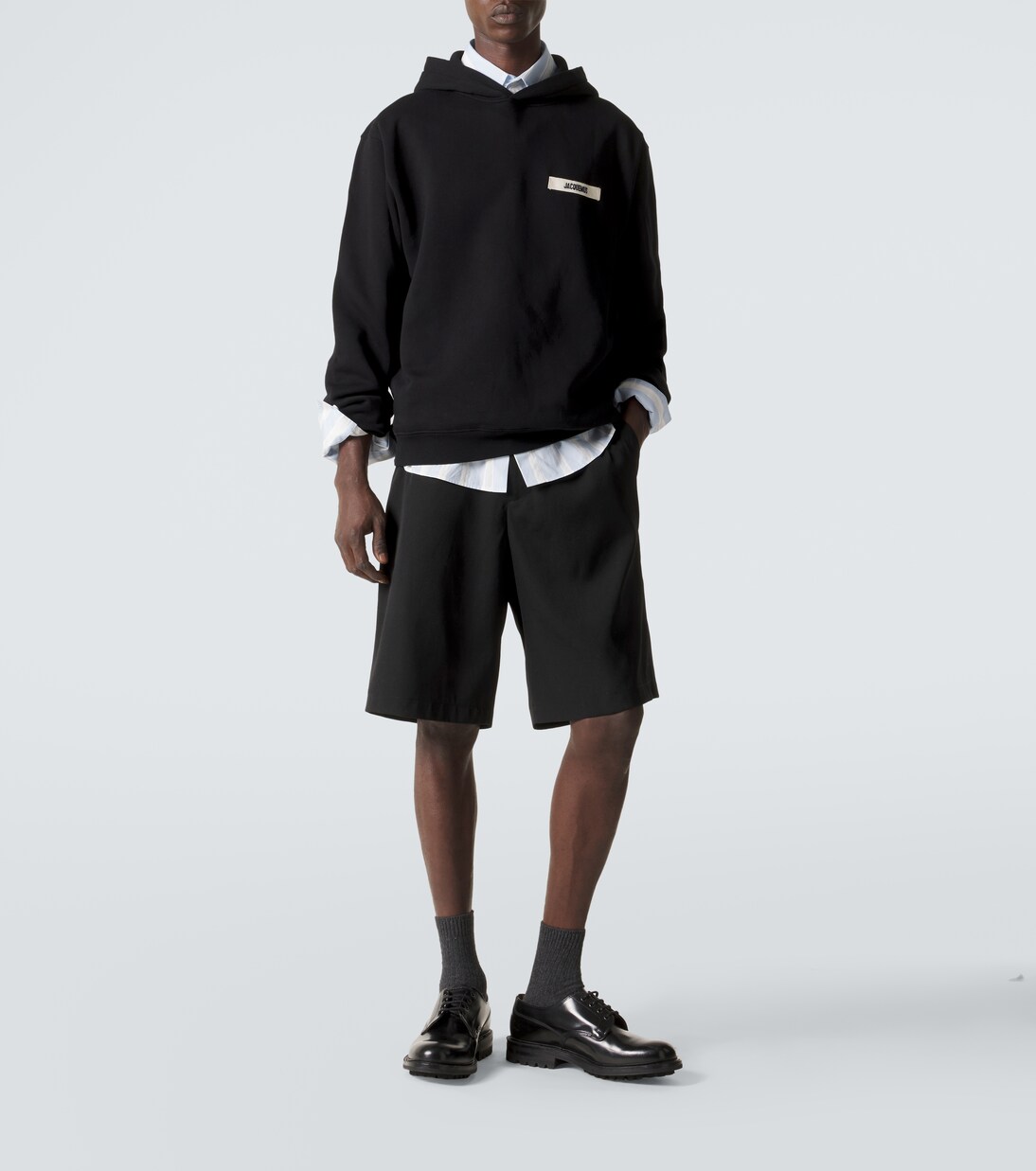Le Hoodie Gros Grain cotton hoodie | Jacquemus