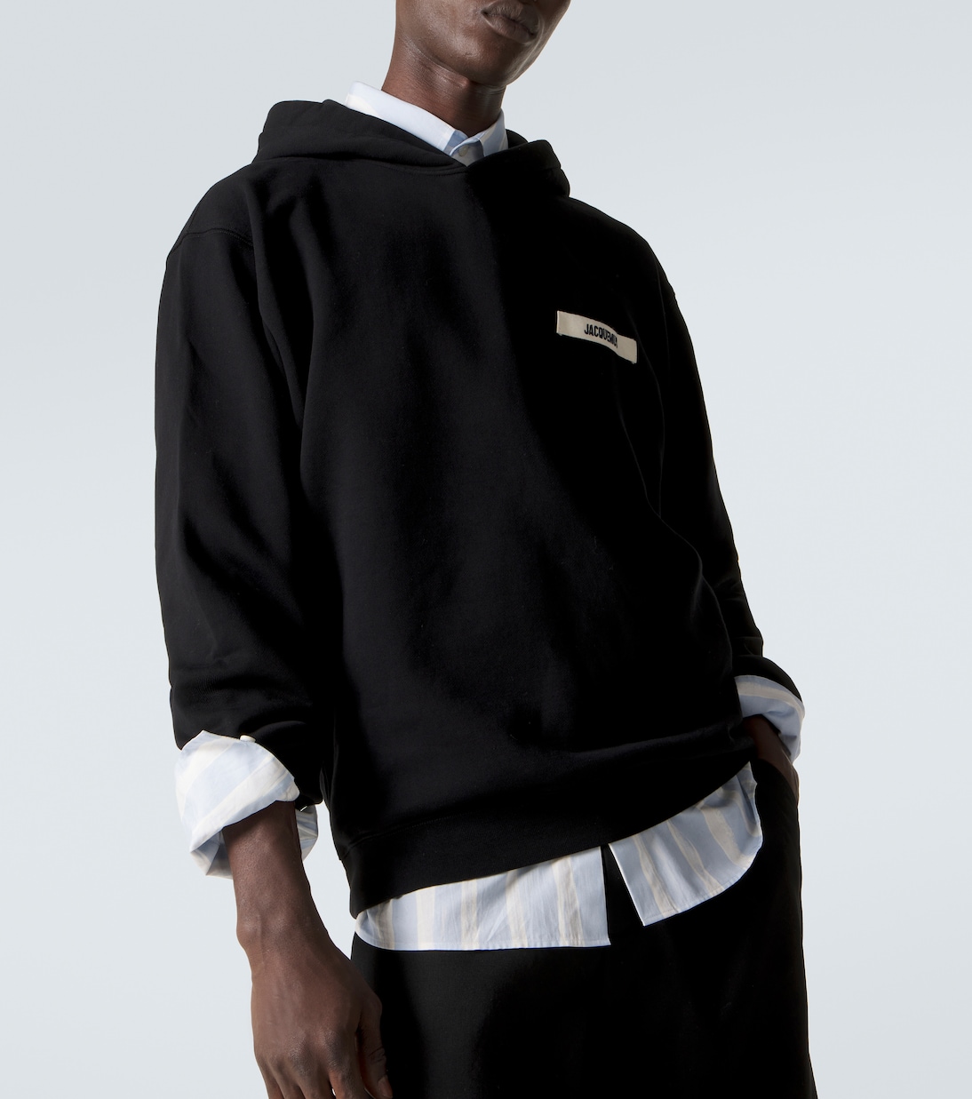 Le Hoodie Gros Grain cotton hoodie | Jacquemus