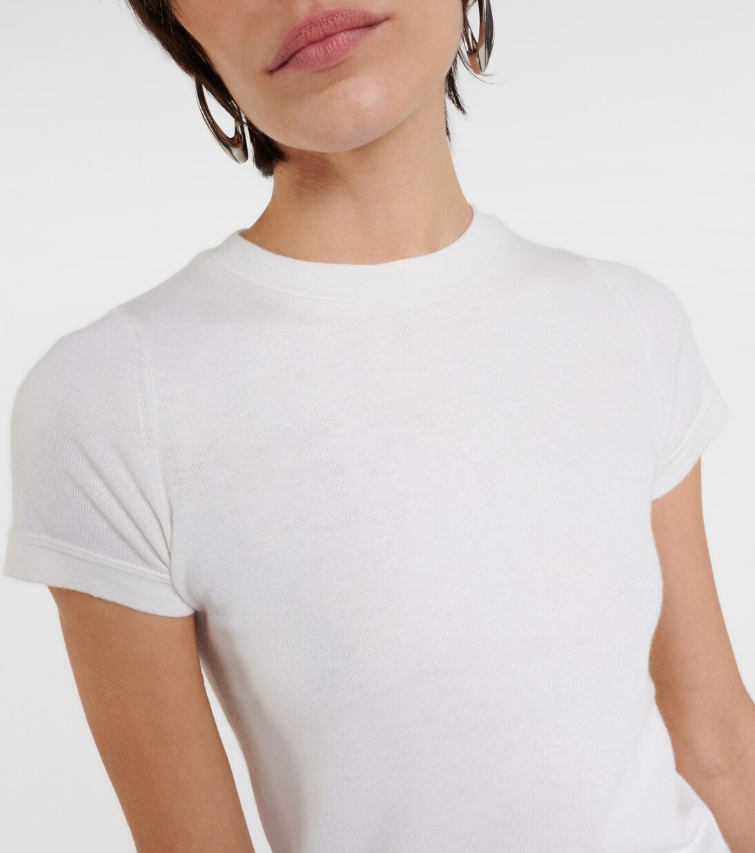 N°292 America cotton and cashmere T-shirt | Extreme Cashmere