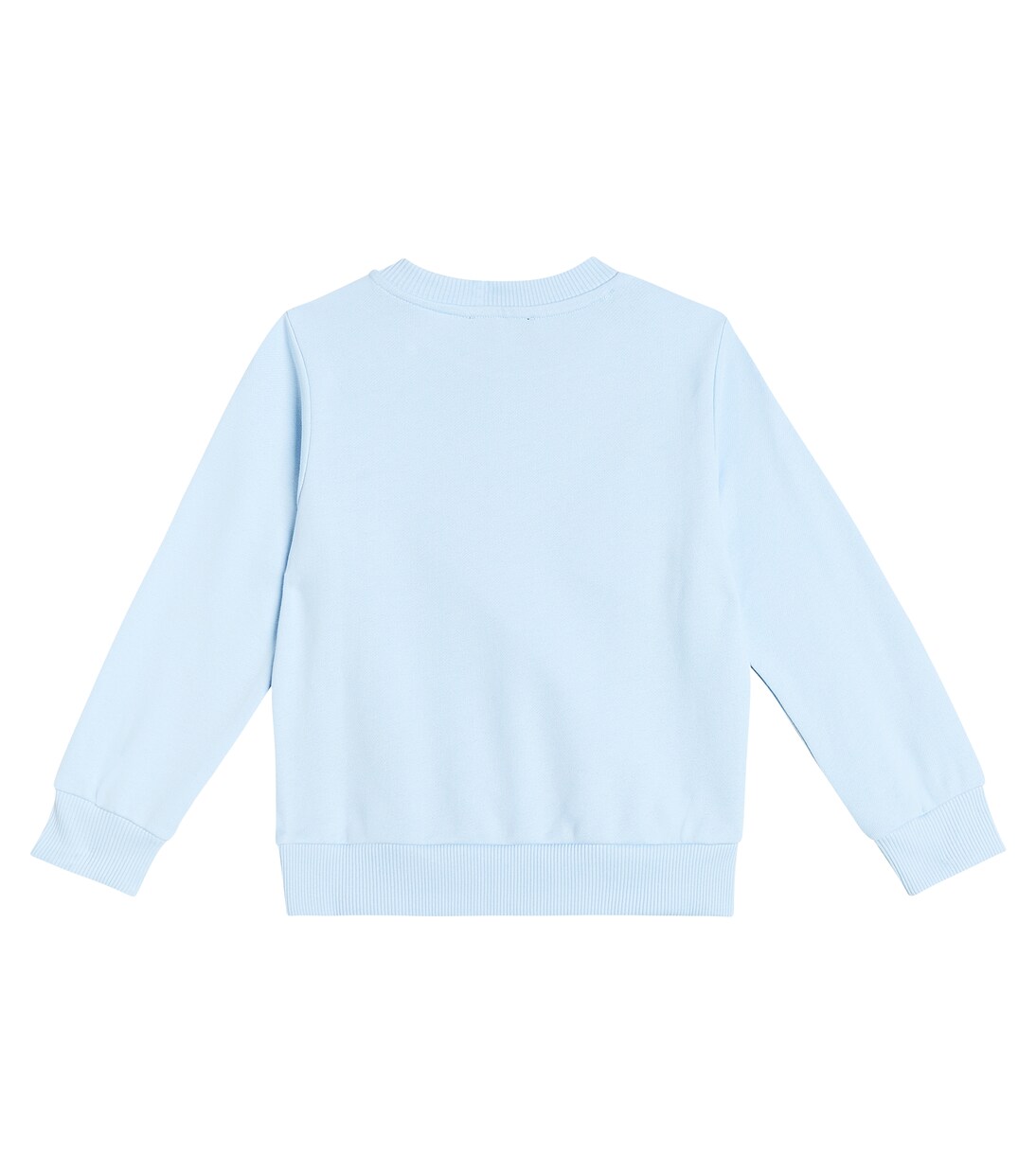 Logo cotton jersey sweatshirt | Balmain Kids