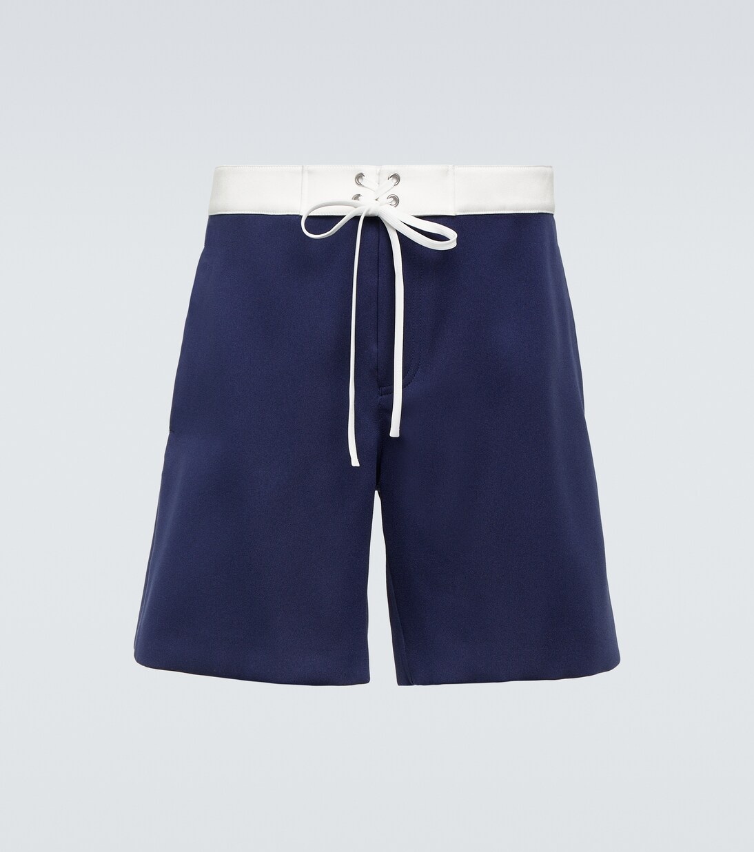 Bermuda-Shorts aus Satin | Miu Miu