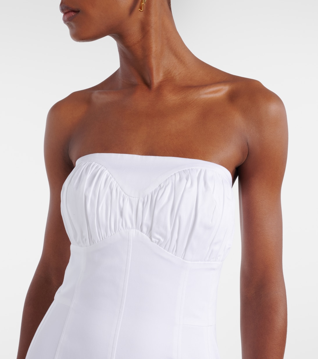 Robe midi Lauryn en coton mélangé | Tove