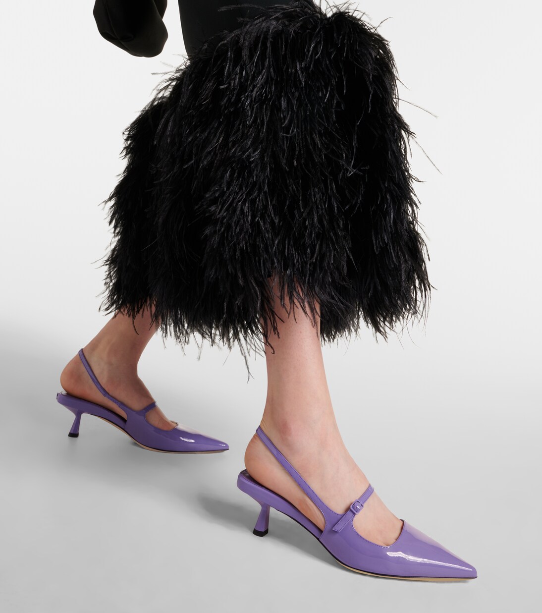 Pumps slingback Didi 45 in vernice | Jimmy Choo