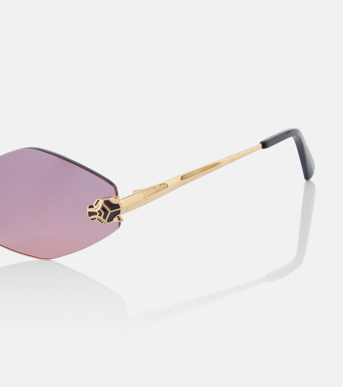 Panthère de Cartier geometric sunglasses | Cartier Eyewear Collection