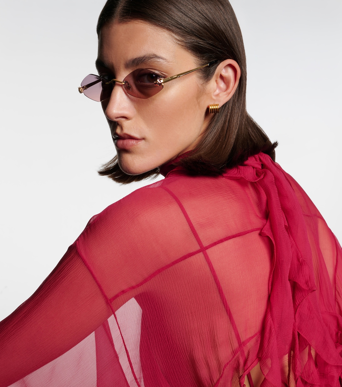 Panthère de Cartier geometric sunglasses | Cartier Eyewear Collection
