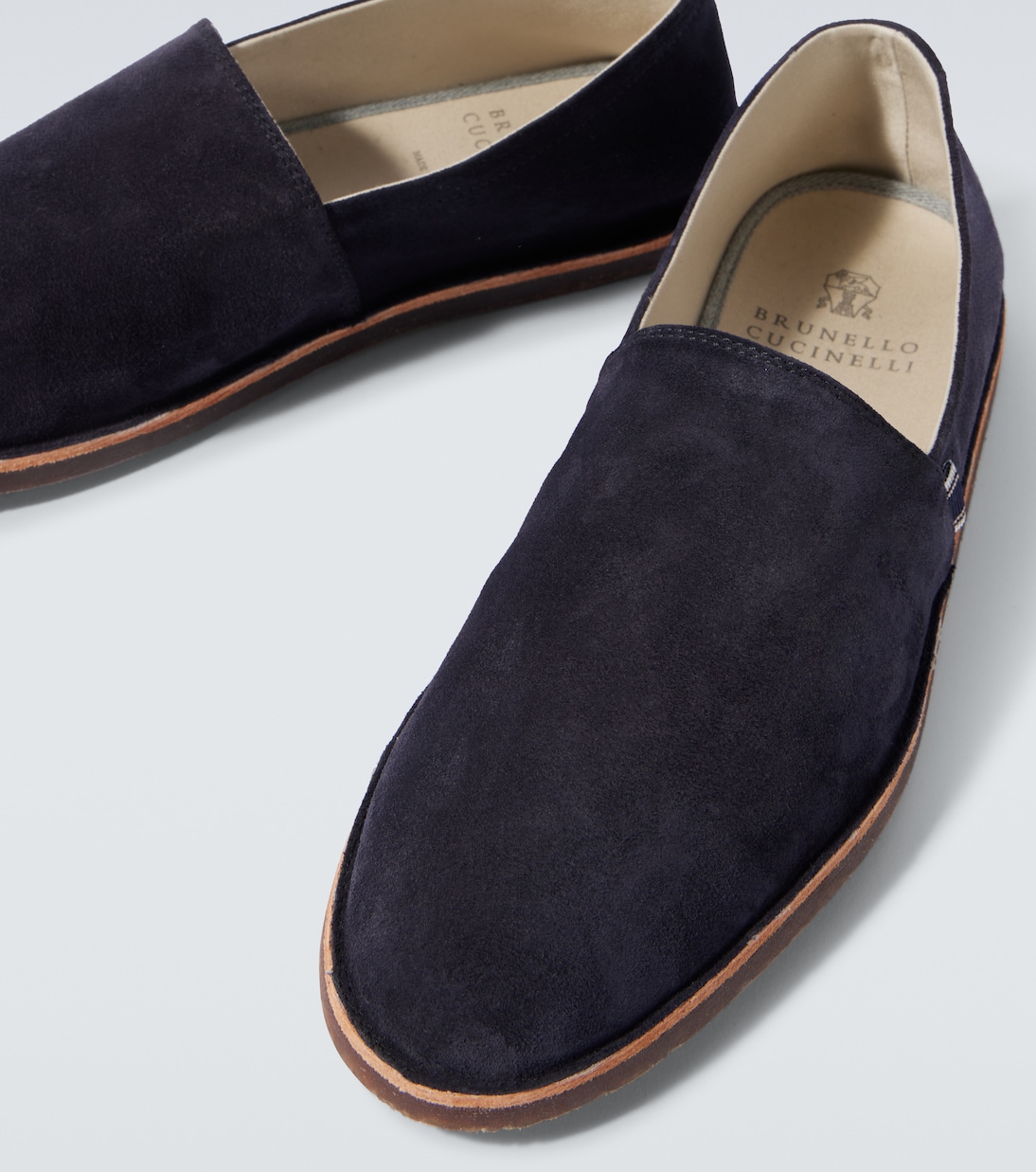 Suede espadrilles | Brunello Cucinelli