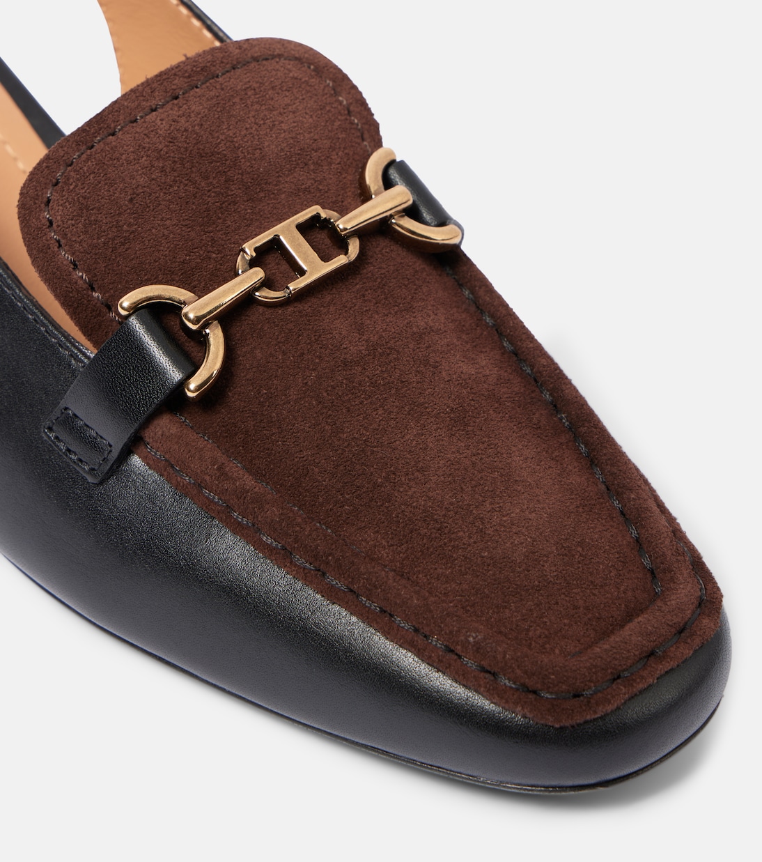 35 leather slingback loafer pumps | Tod's