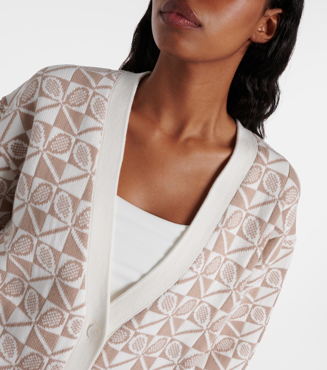 Cardigan Boulevard Piper en coton | The Upside