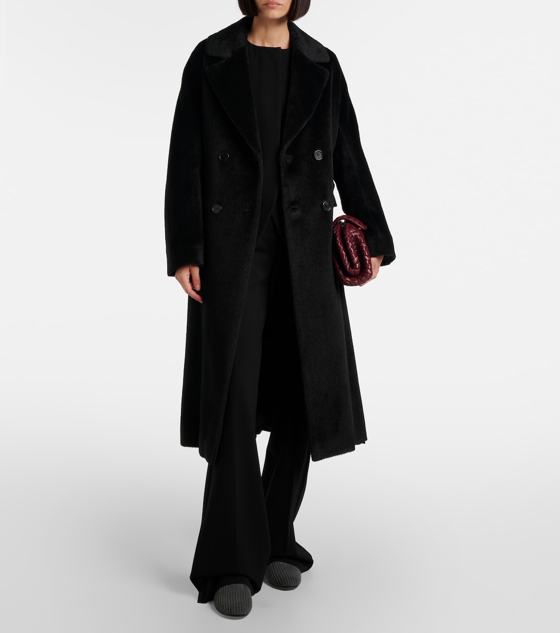 Mocassini in velluto a coste con logo | Max Mara