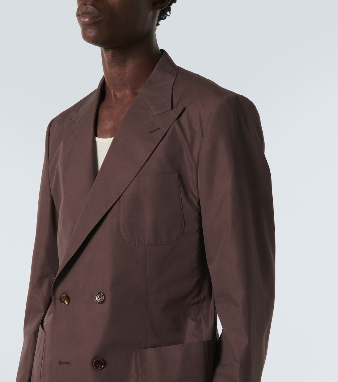 Cotton and silk poplin blazer | Dolce&Gabbana