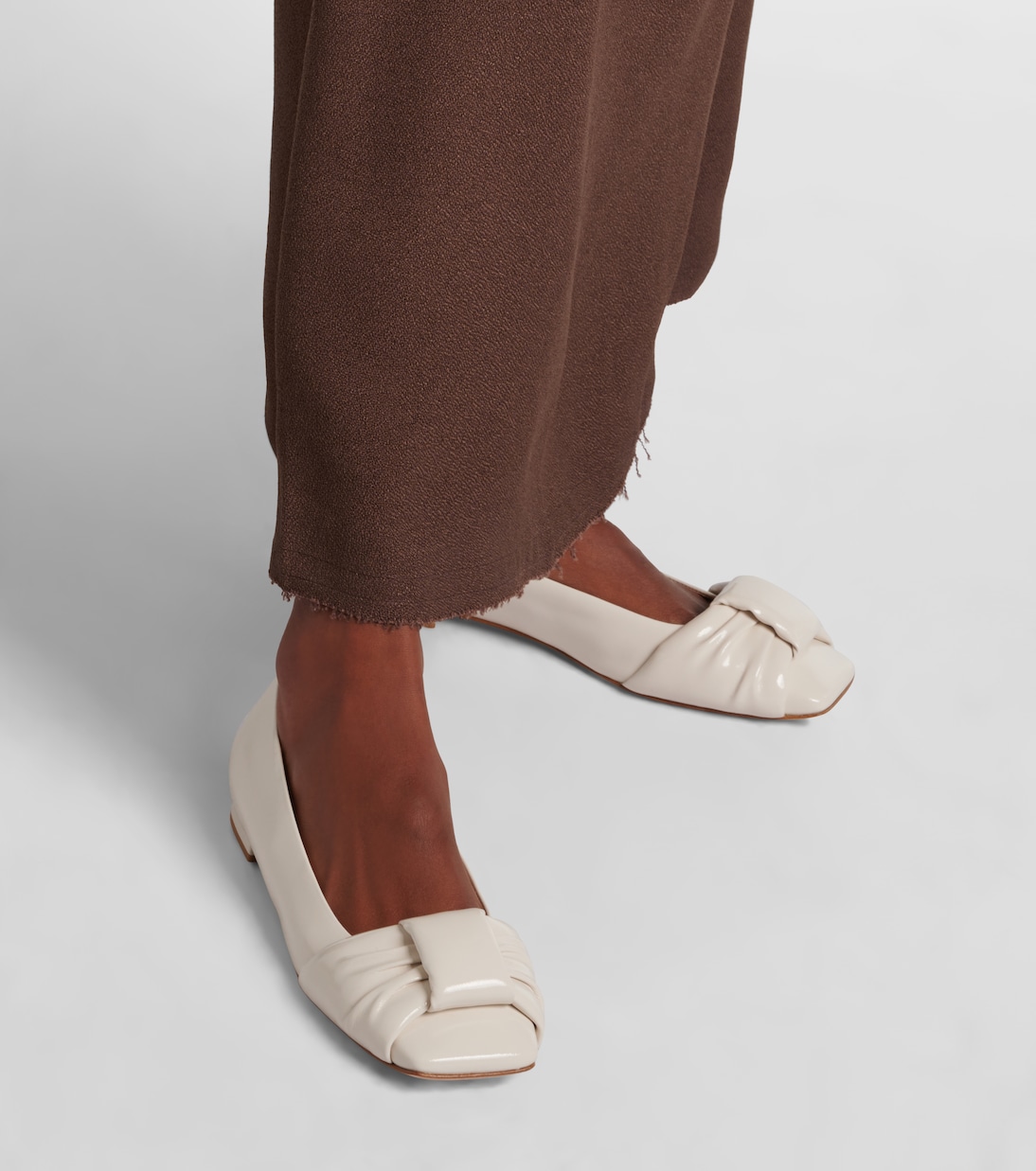 Ballerines en cuir verni | Gianvito Rossi