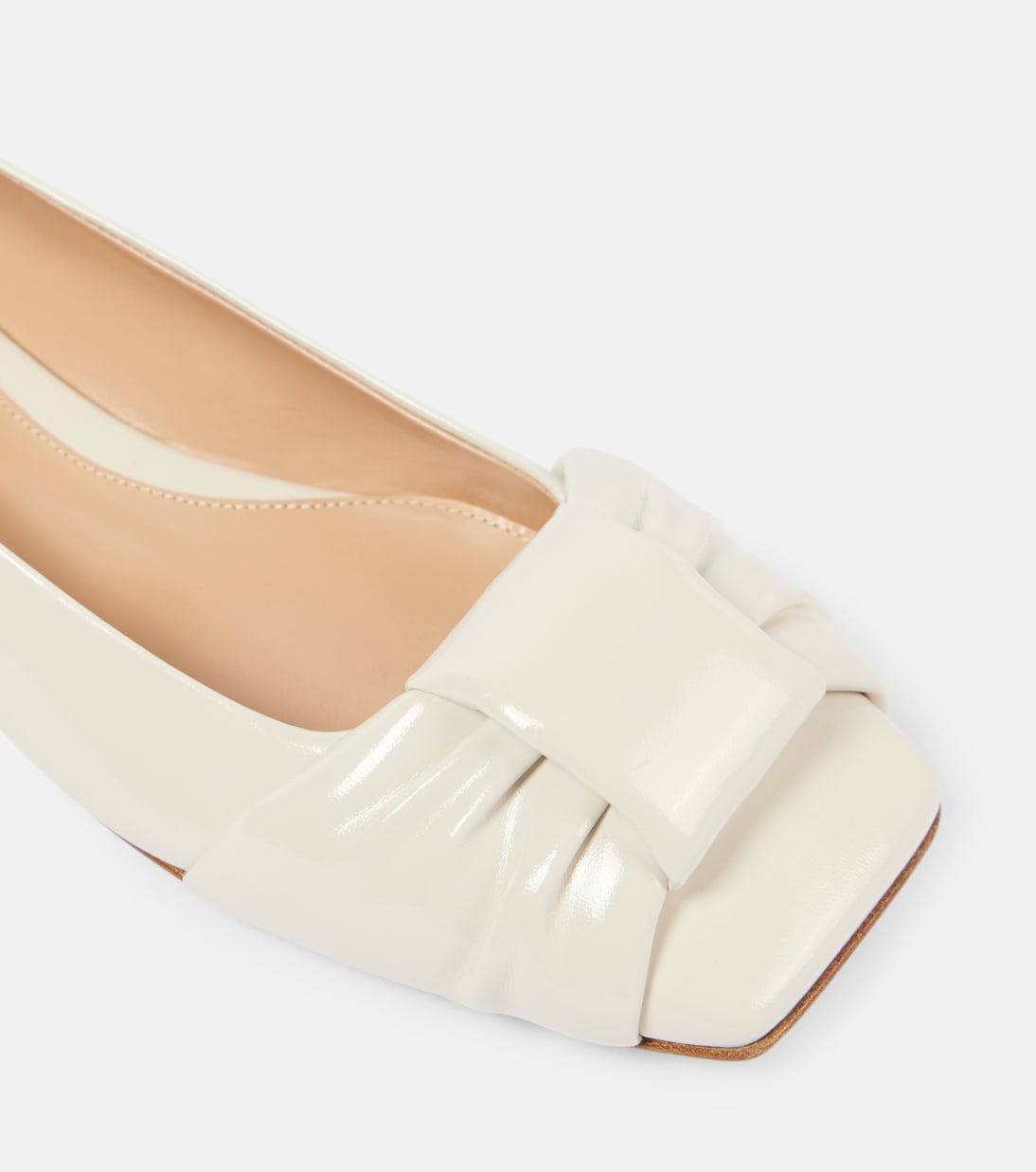 Ballerines en cuir verni | Gianvito Rossi