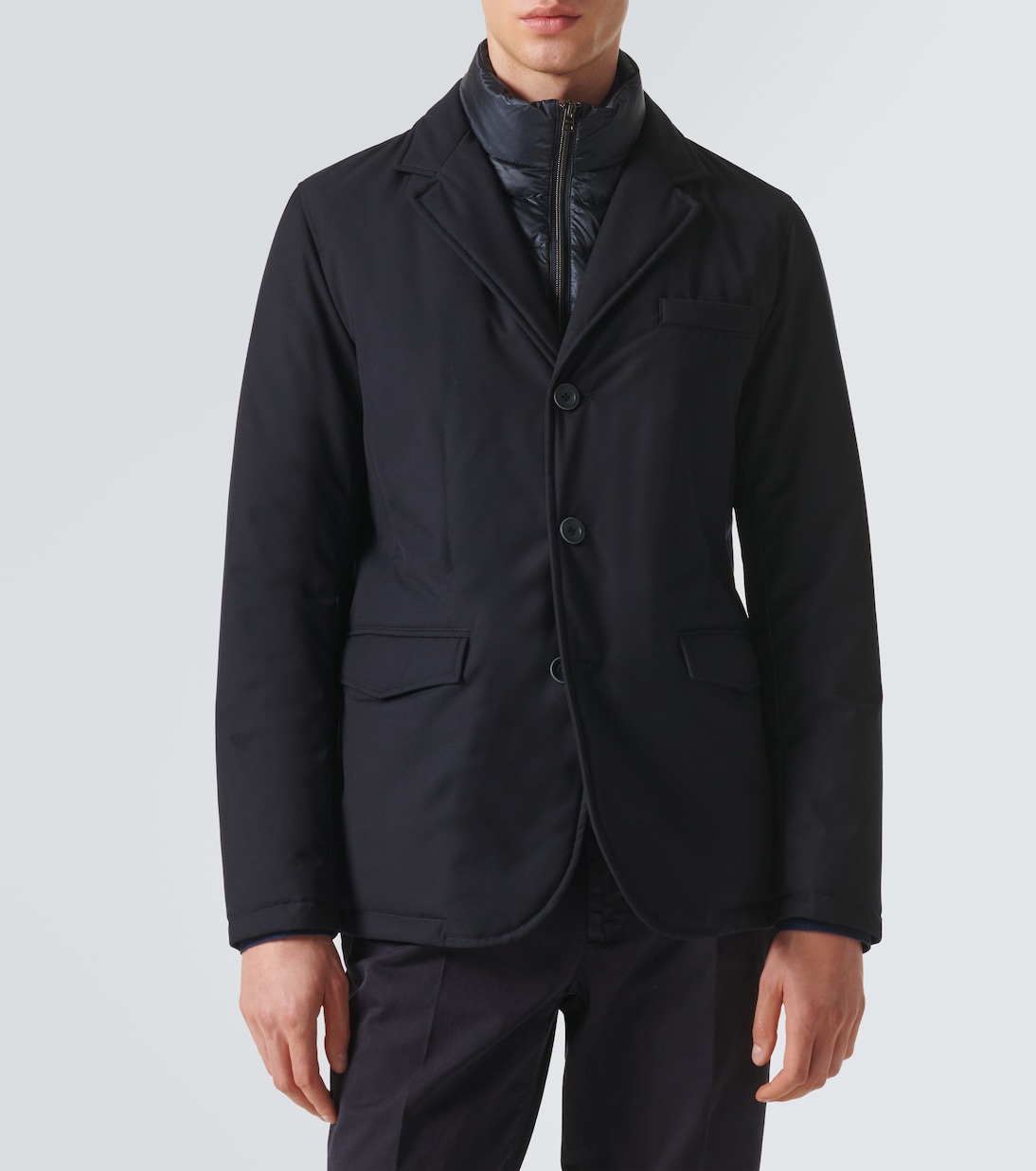 Chaqueta de plumas convertible | Herno