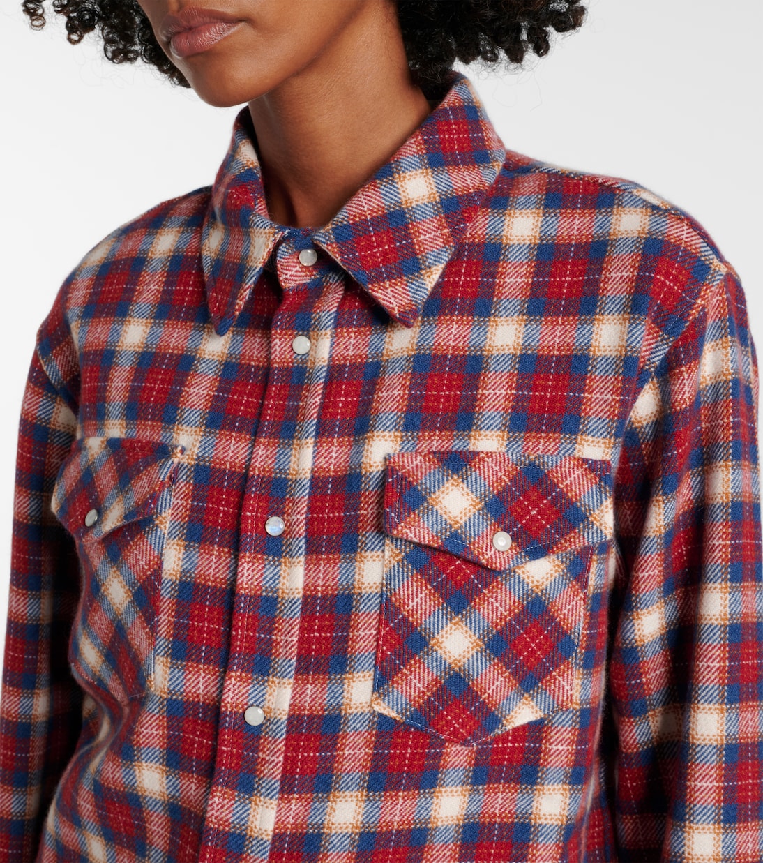 Hemd Ski Santa Fe aus Kaschmir mit Mondstein | God's True Cashmere