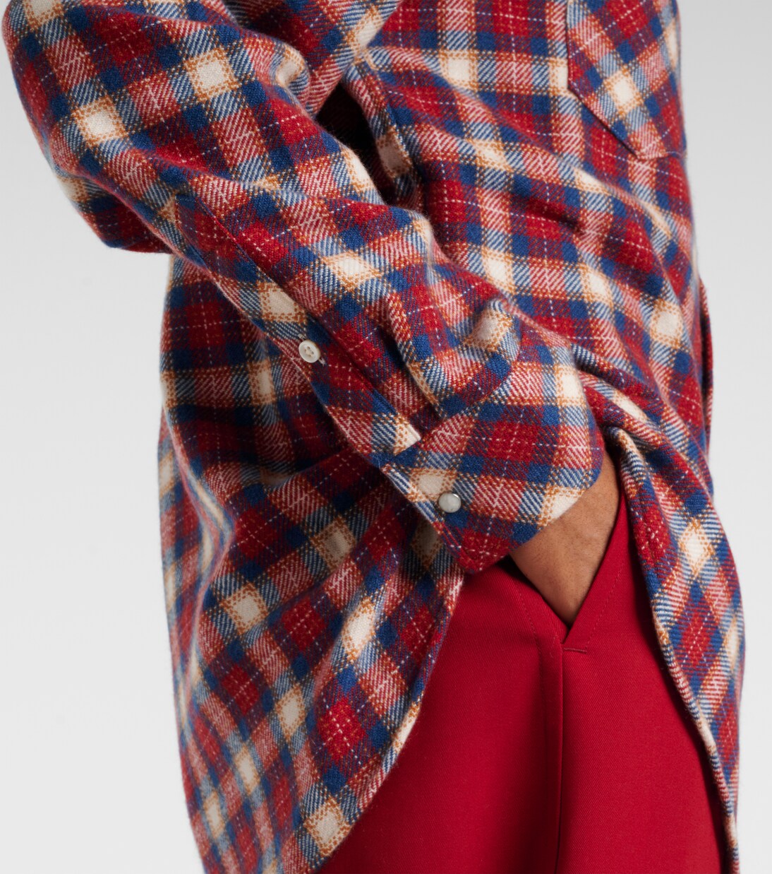 Hemd Ski Santa Fe aus Kaschmir mit Mondstein | God's True Cashmere