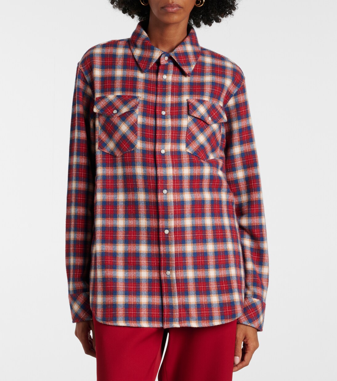 Hemd Ski Santa Fe aus Kaschmir mit Mondstein | God's True Cashmere