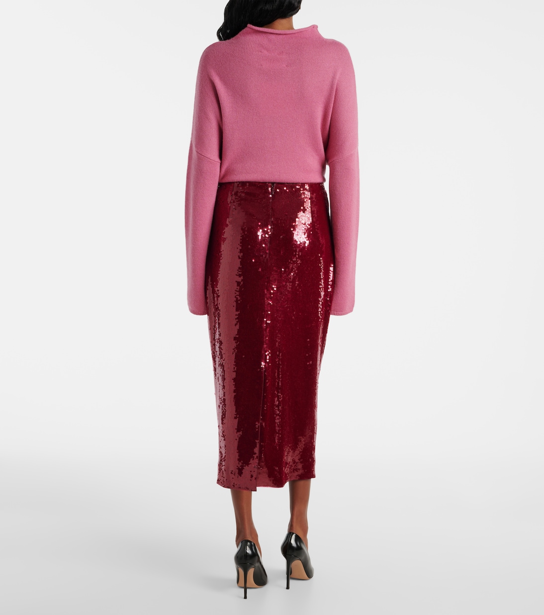Koa sequined pencil skirt | Veronica Beard