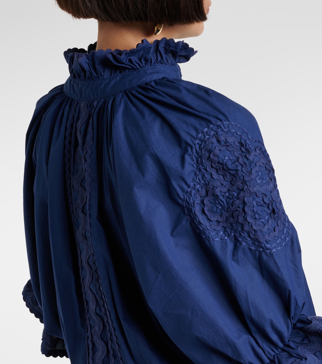 Robe brodée en coton | Juliet Dunn