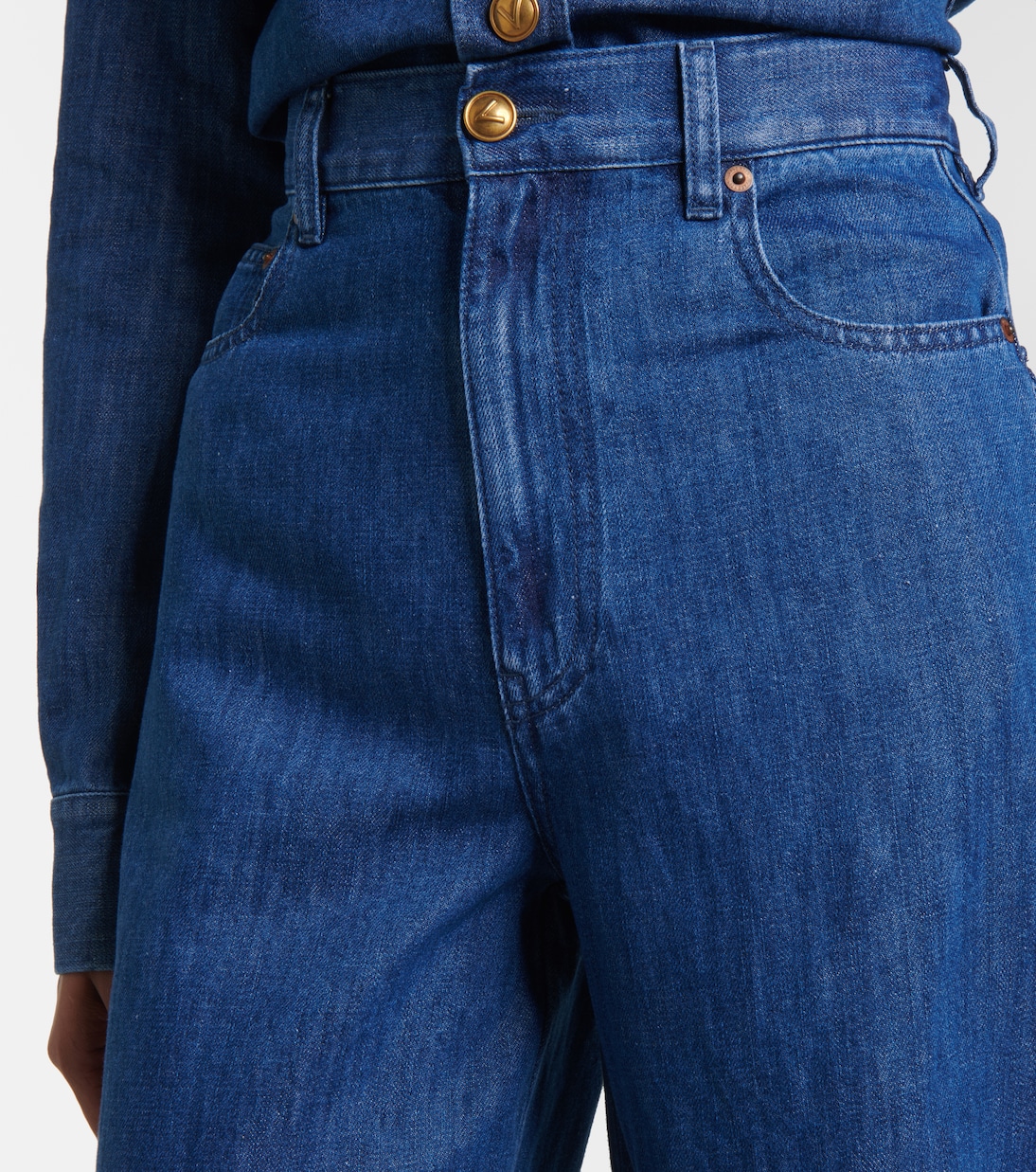 Jean ample à taille haute | Valentino