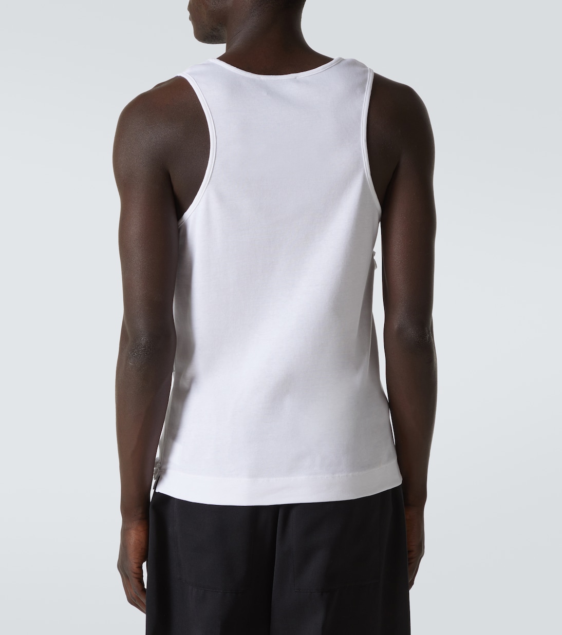 Ruffled cotton jersey tank top | Simone Rocha