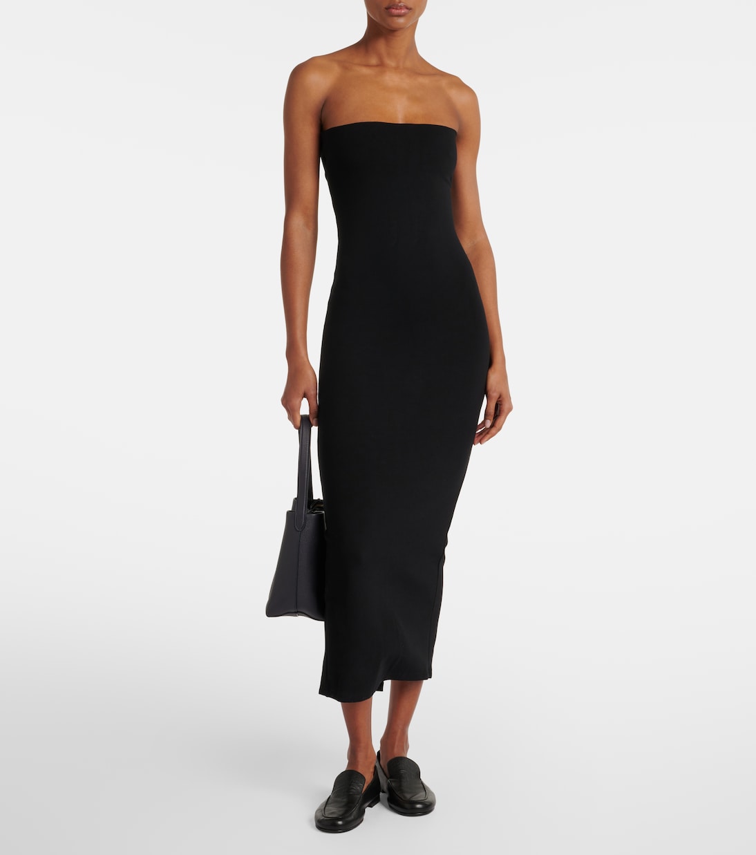 Rio bandeau jersey midi dress | Leset