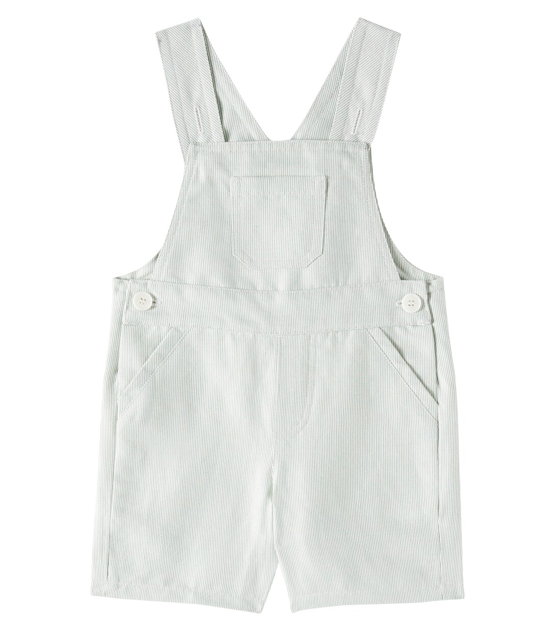 Baby Farell cotton and linen overalls | Bonpoint