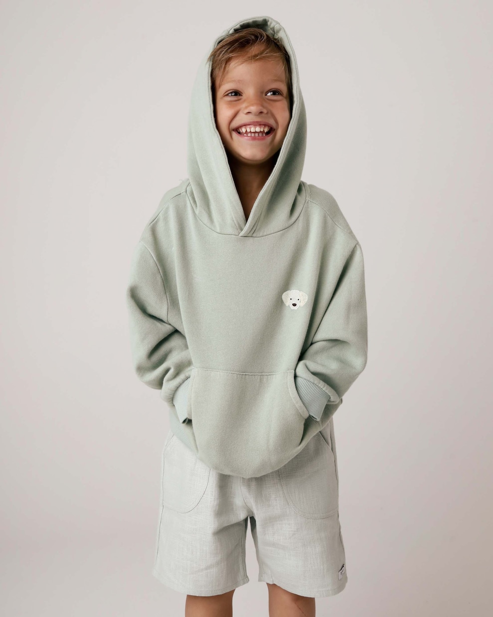 Bojan embroidered cotton-blend hoodie | Donsje
