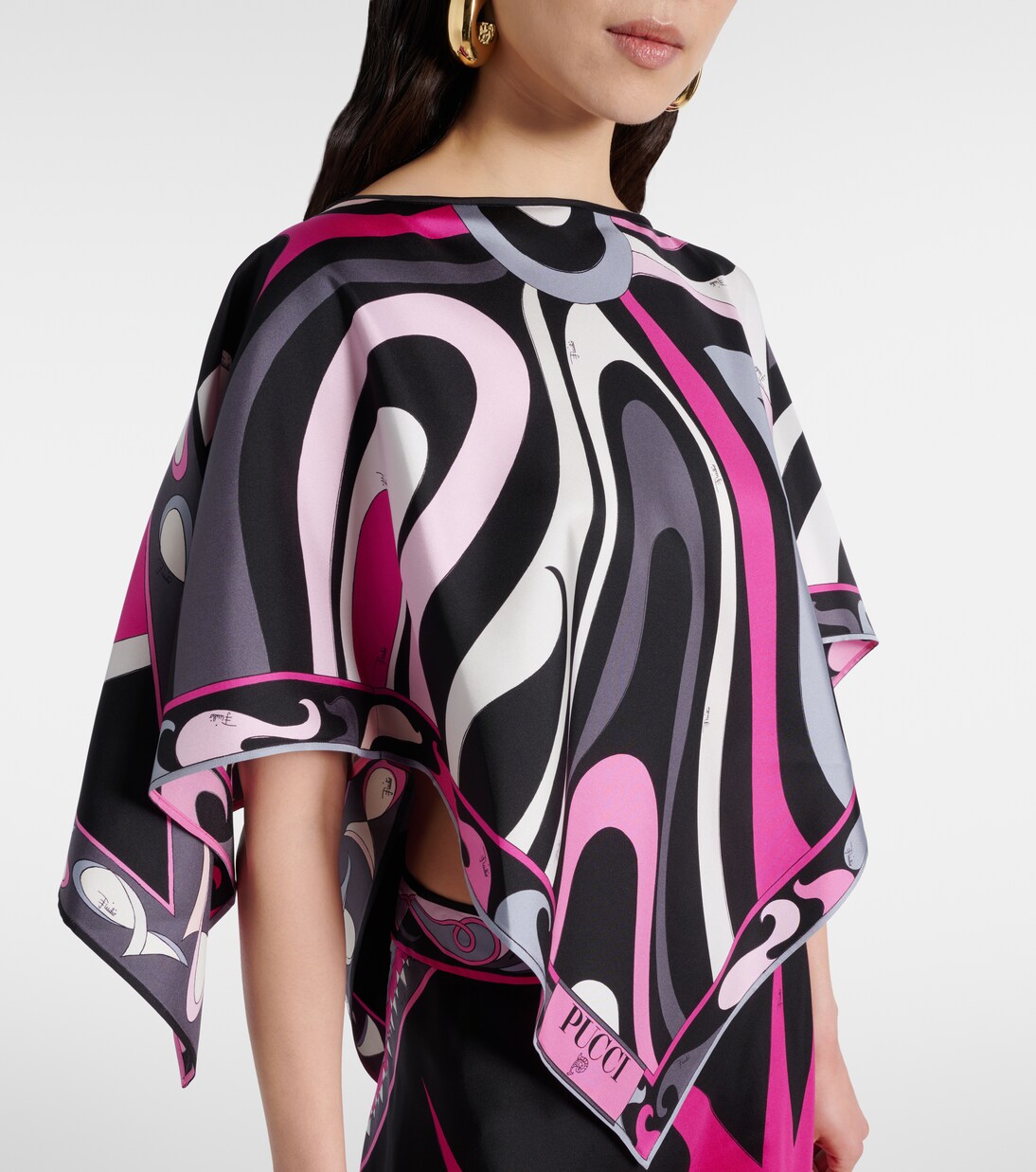 Top Marmo aus Seiden-Twill | Pucci