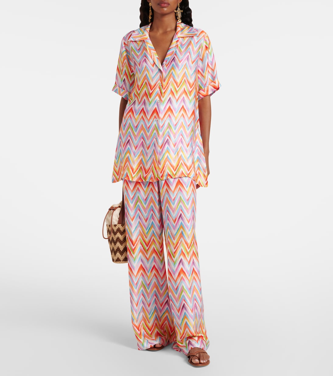 Oversize-Hemd | Missoni