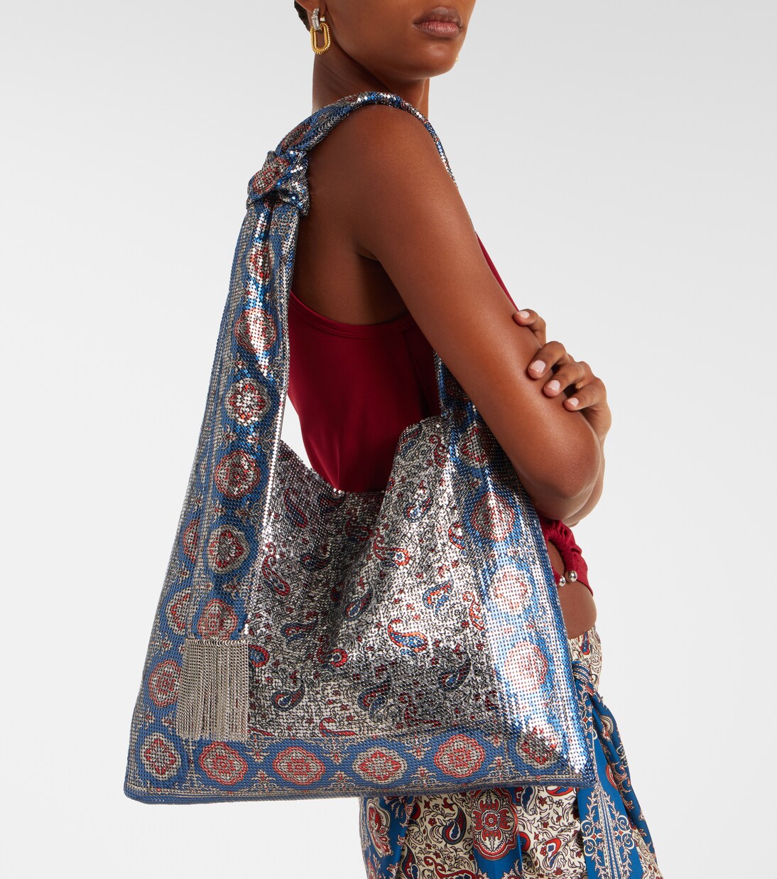 Paisley tote bag | Rabanne