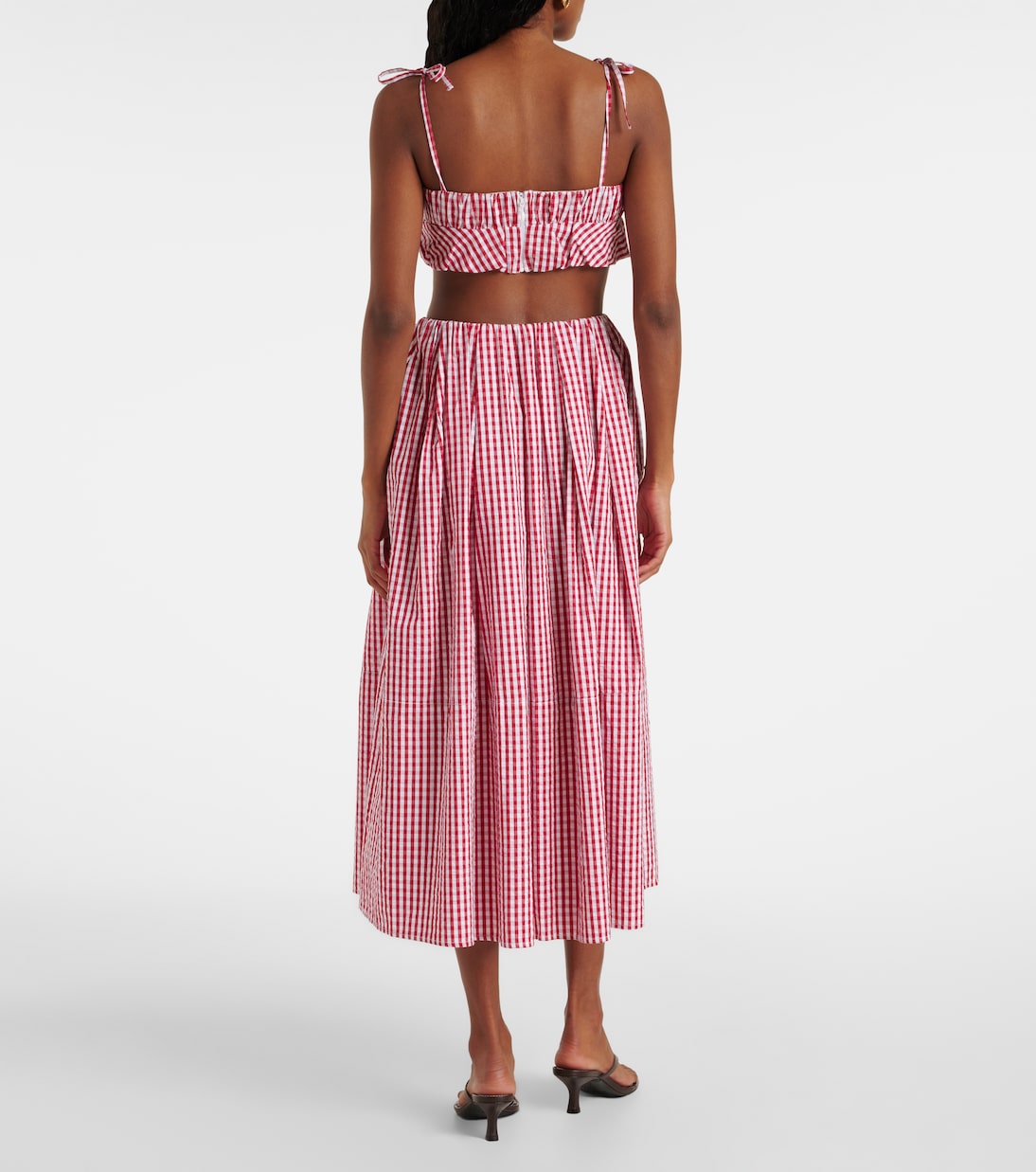 Cropped-Top Mira aus Baumwollpopeline | Faithfull