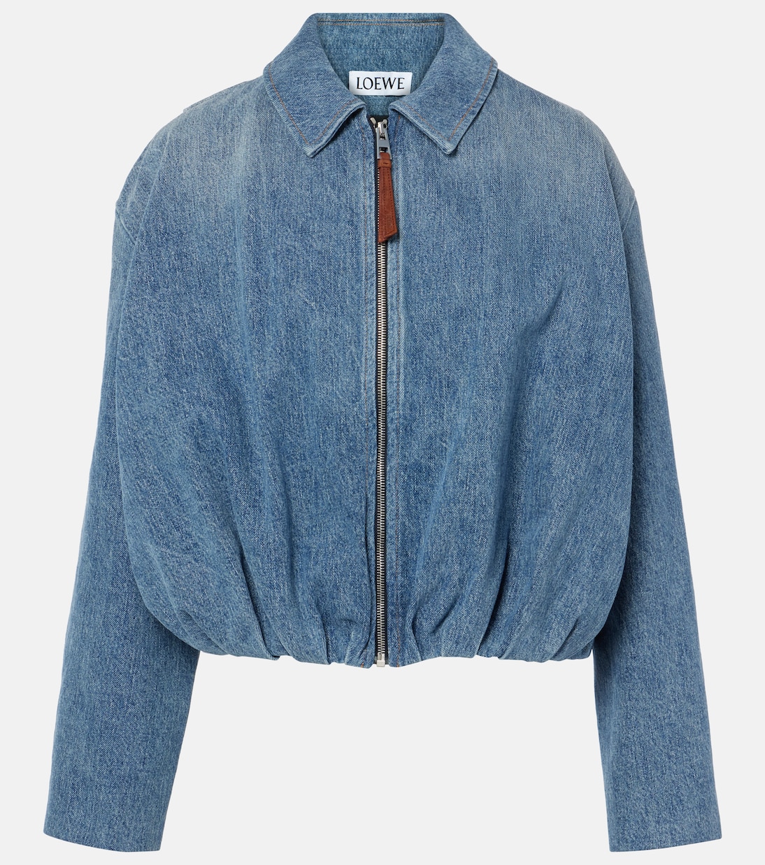 Draped denim jacket | Loewe